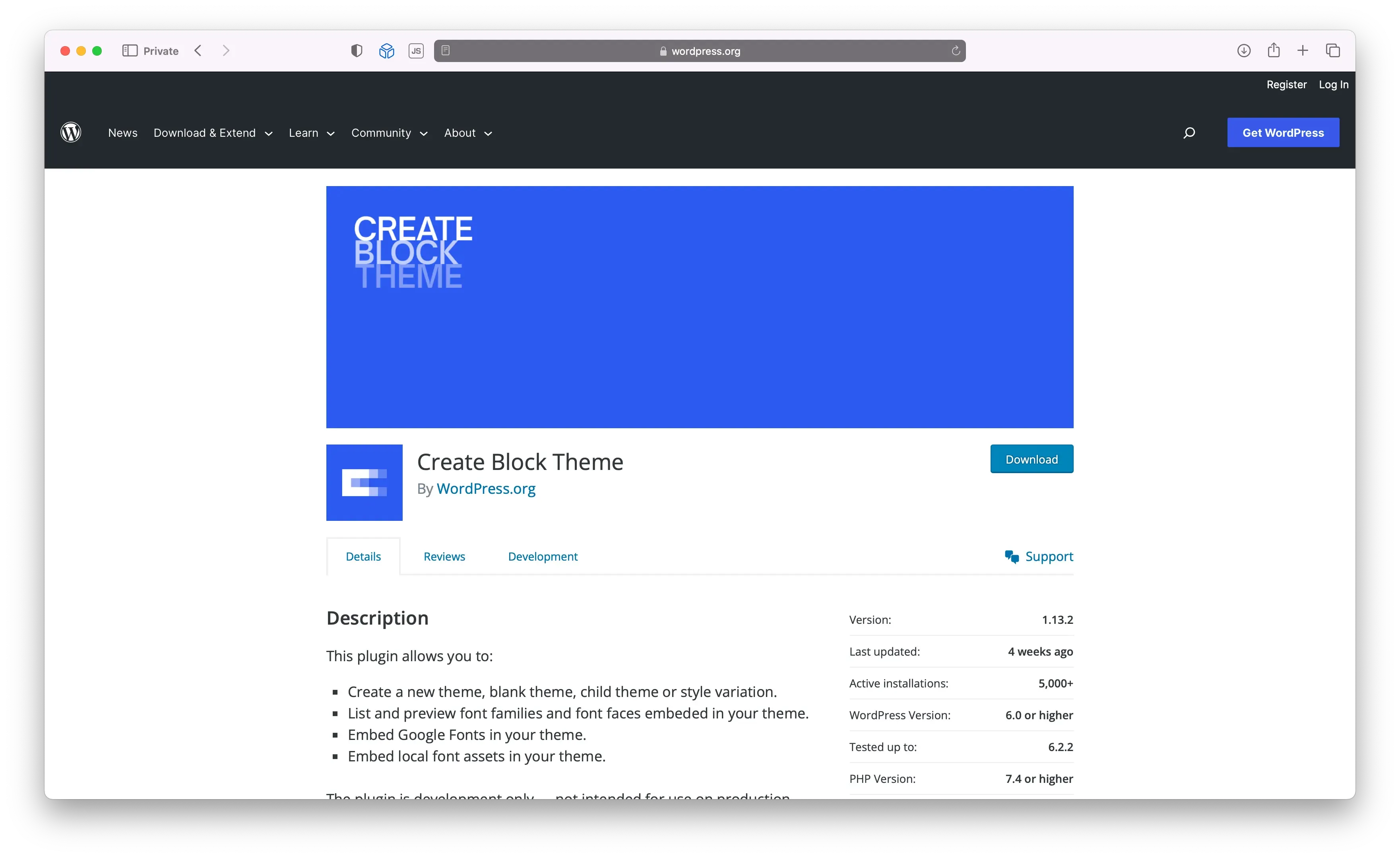 create theme