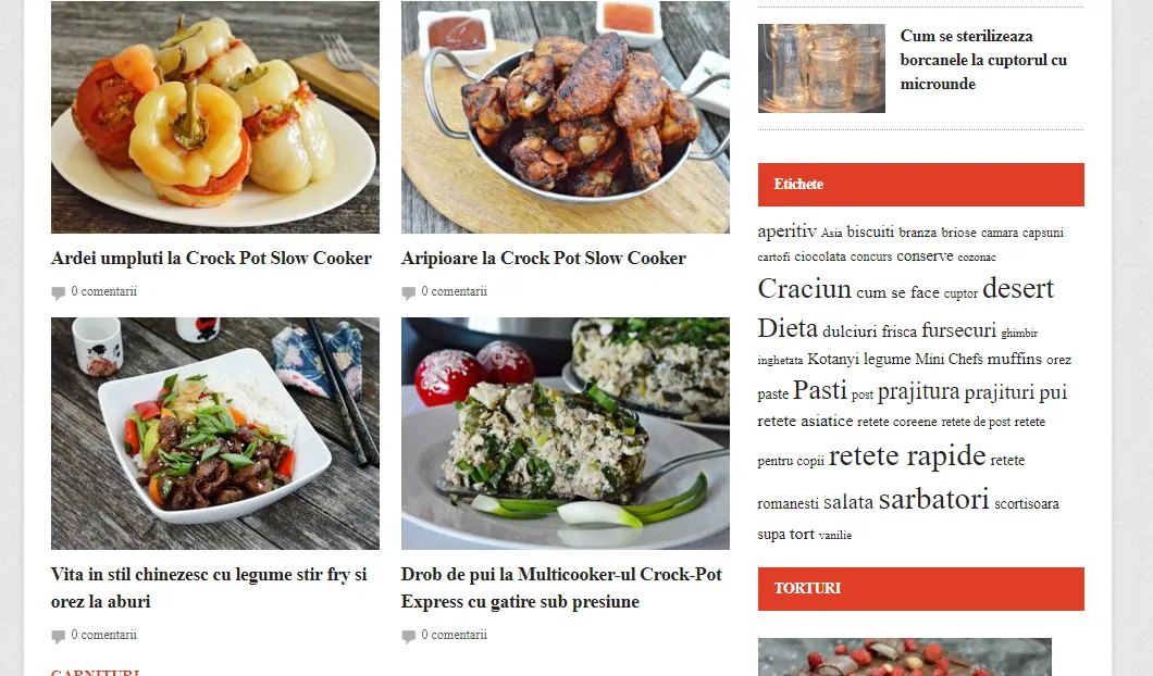 blog culinar cartederetete