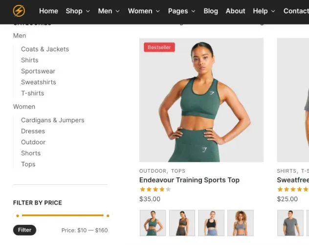 tema pentru woocommerce shoptimizer