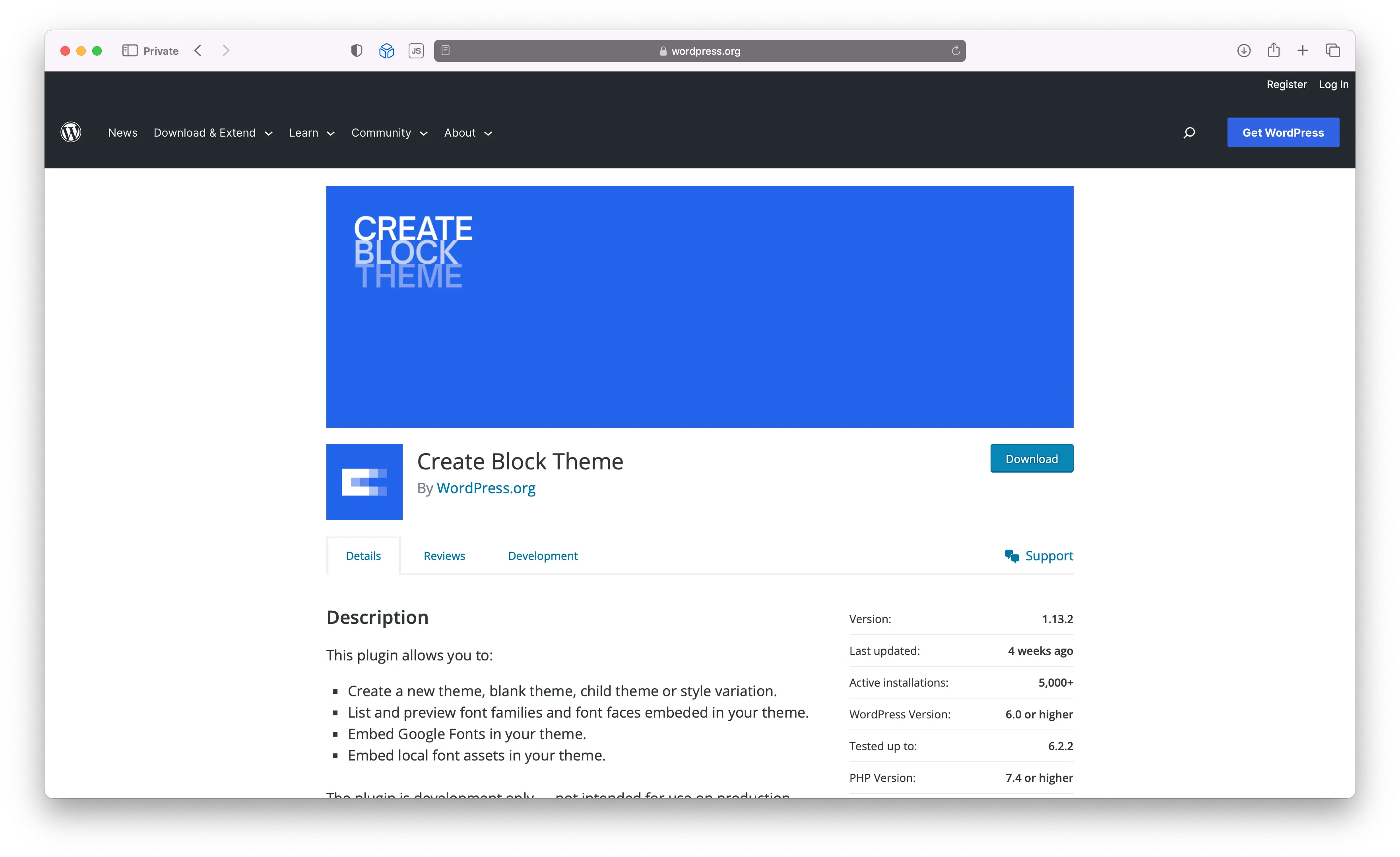 create theme