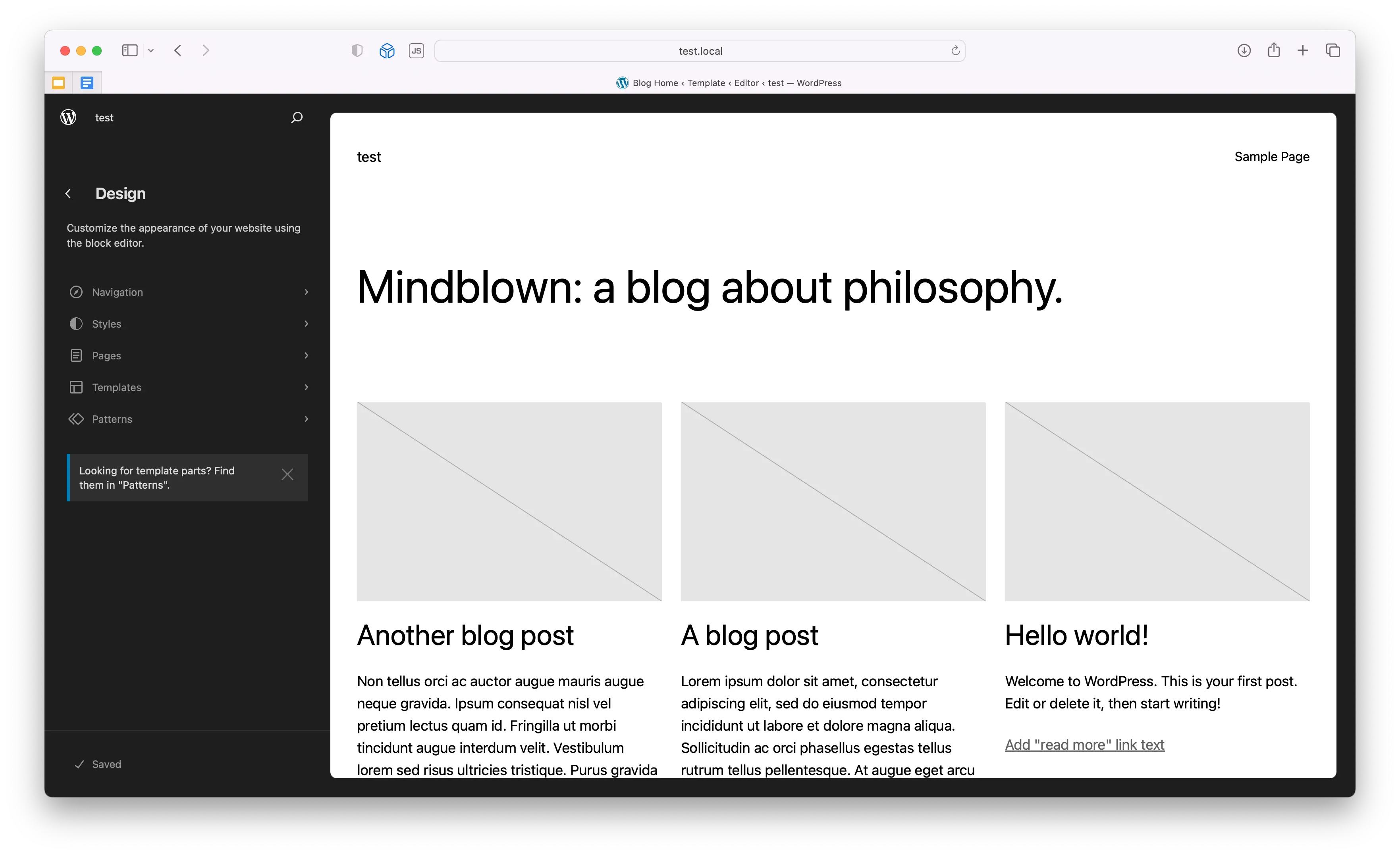 Site Editor