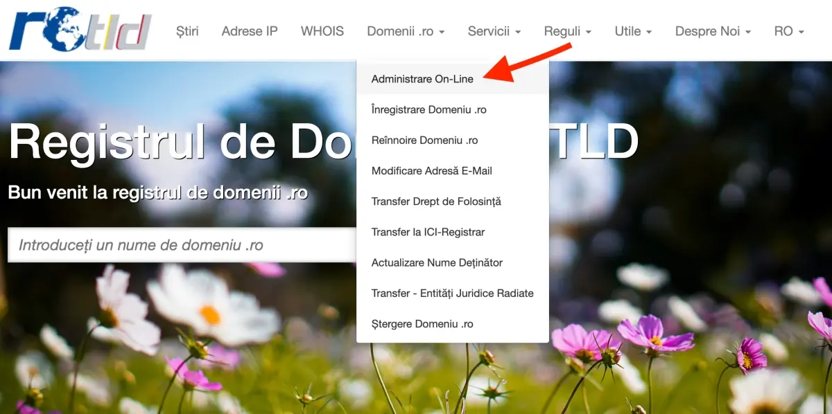 administrare on-line la rotld
