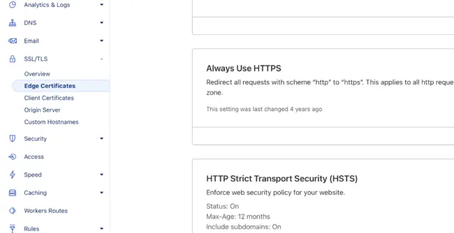 Cloudflare HTTPS